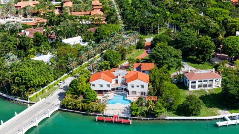 Las mansiones de las celebridades que están en peligro por la llegada de Irma