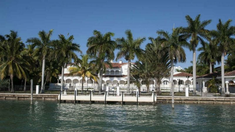 Las mansiones de las celebridades que están en peligro por la llegada de Irma