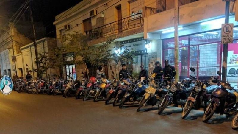 Secuestran tres motos