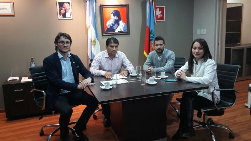 Cordero se reunió con funcionarios de Derechos Humanos