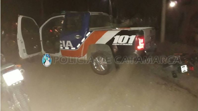 Tras una persecución, aprehenden a dos arrebatadores en Valle Viejo