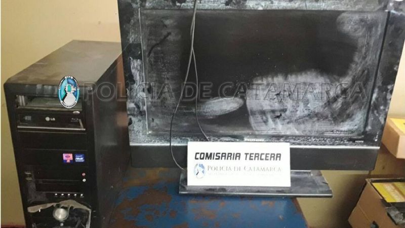 Dejan abandonados elementos robados