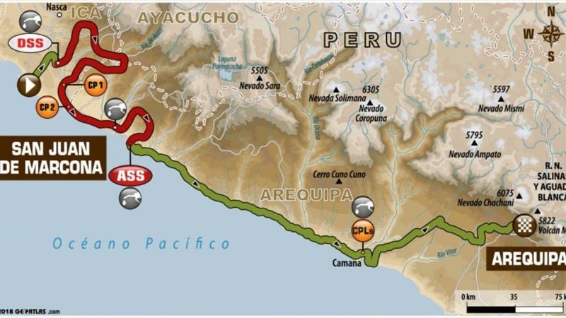 El Dakar deja Perú y queda a las puertas de Bolivia