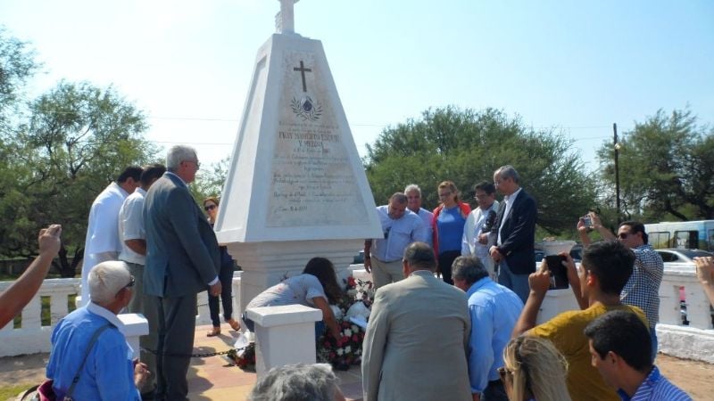 A 135 años de su muerte, recordaron a Fray Mamerto Esquiú en El Suncho