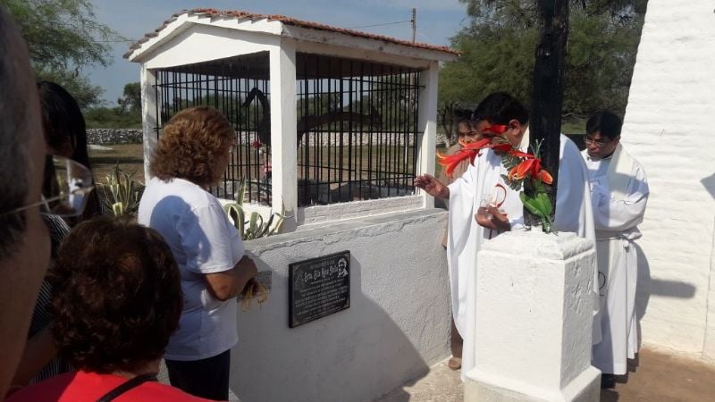 A 135 años de su muerte, recordaron a Fray Mamerto Esquiú en El Suncho