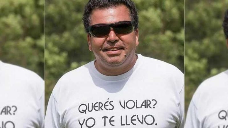 El instructor de parapente que llevaba a Natalia Vargas no tenía habilitación