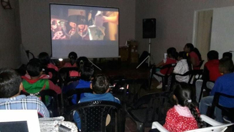 Intensa actividad del Cine Móvil en el norte de Fiambalá