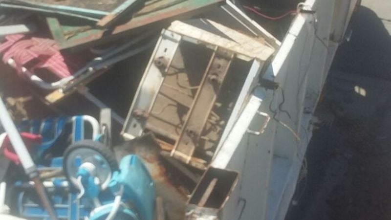 Durante el 2017, se recolectó un total de 100 mil kilos de chatarra