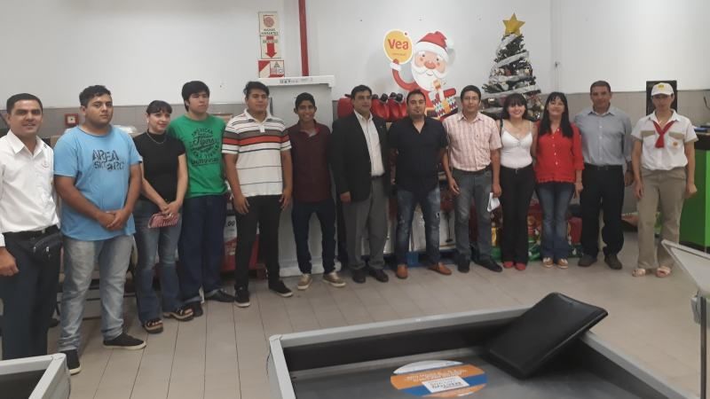 El municipio logró 24 prácticas laborales en supermercado VEA