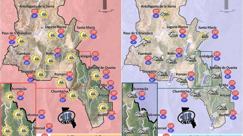 Viene el fresco y las precipitaciones generalizadas