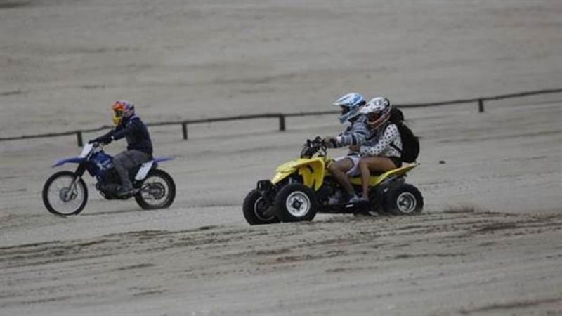 Para usar cuatriciclos habrá que tener licencias especiales y usar cascos