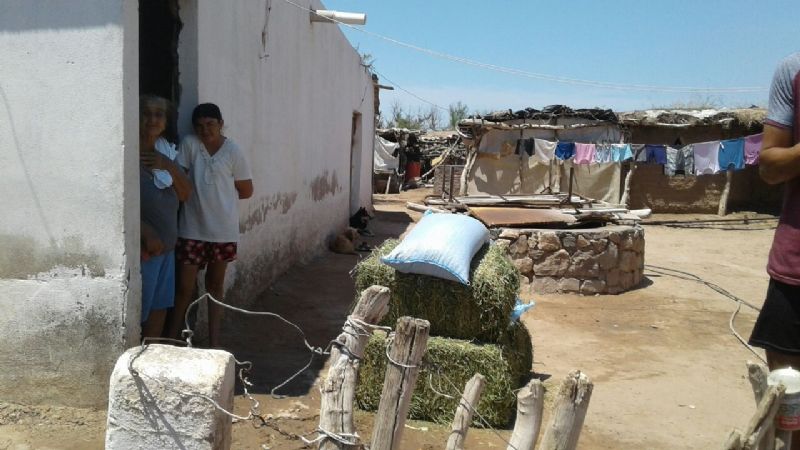 Nueva entrega de forraje en La Guardia