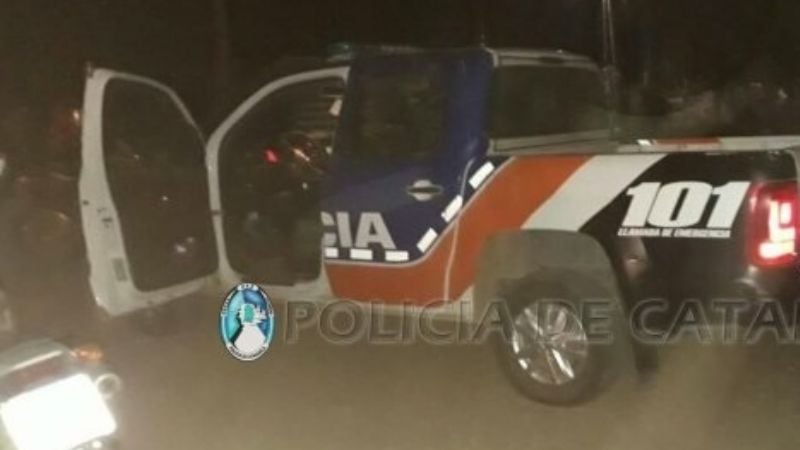 Madrugada salvaje en Villa Cubas: Golpeó a una joven y su bebé de 3 meses