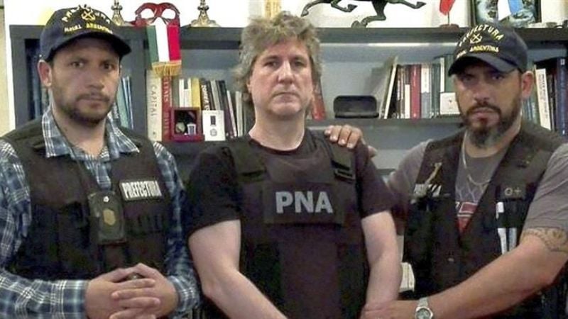 Luego de tres meses en prisión liberan a Amado Boudou