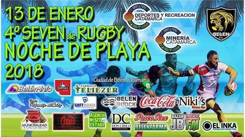 En Belén se disputa el 4to. seven “Noche de Playa”