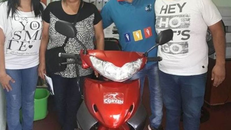 Entregaron el premio de la rifa estudiantil en Tinogasta