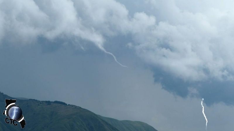Nube embudo en Aconquija: ¿De qué se trata?