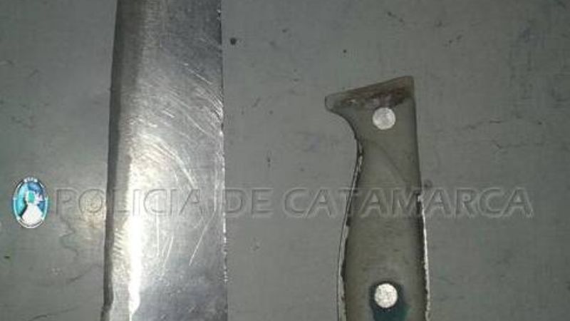 Ataque de furia de un joven en una vivienda