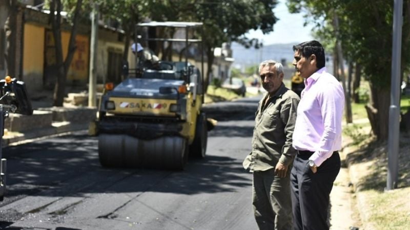 Avanza la urbanización del barrio La Esperanza