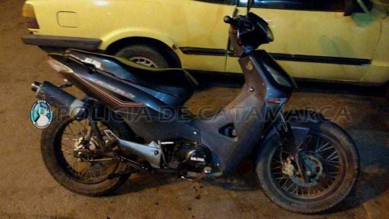 Secuestran una motocicleta por alcoholemia positiva