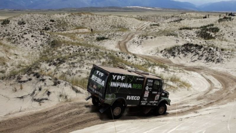 Aún con problemas, Villagra sigue segundo en camiones