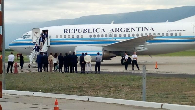 Llegó el Presidente Macri
