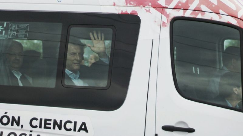Llegó el Presidente Macri