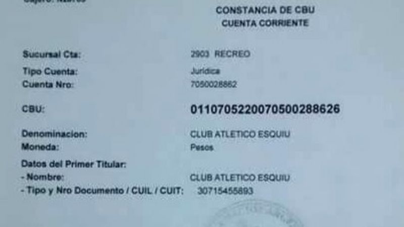 Esquiú: C.A.E. una institución que avanza