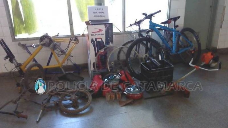 Recuperan elementos robados, de gran valor