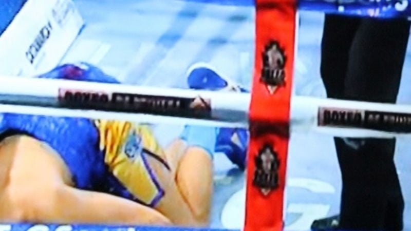 Demoledor KO de "La Joya" Barrionuevo en el 1er. round