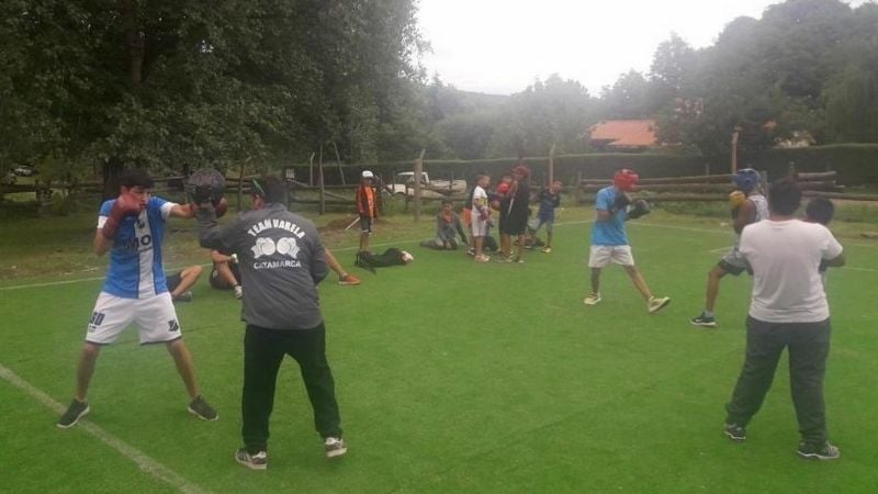 Exitosa clínica del Team Varela en Las Juntas