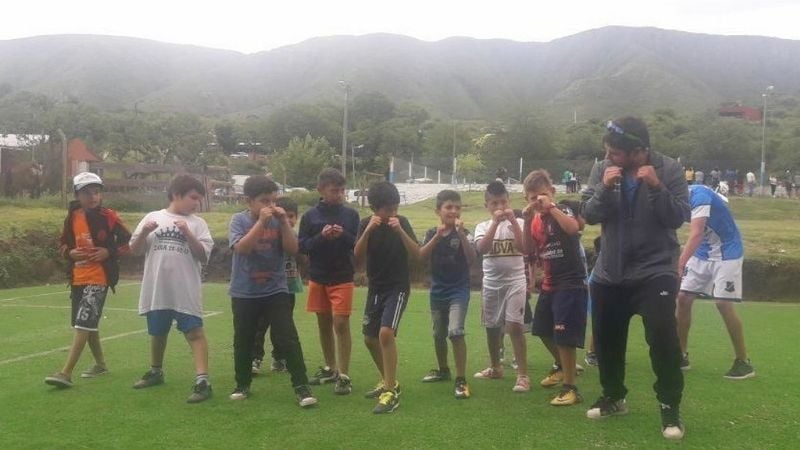 Exitosa clínica del Team Varela en Las Juntas