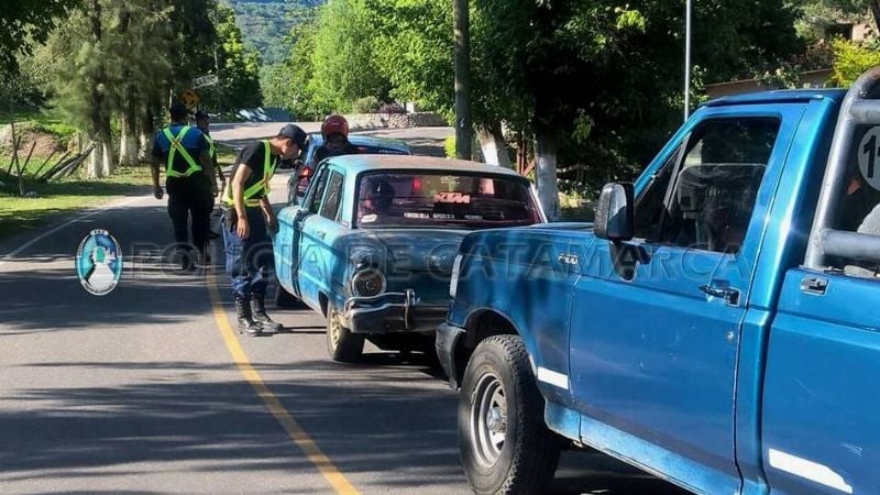 Retienen rodados en Nueva Coneta