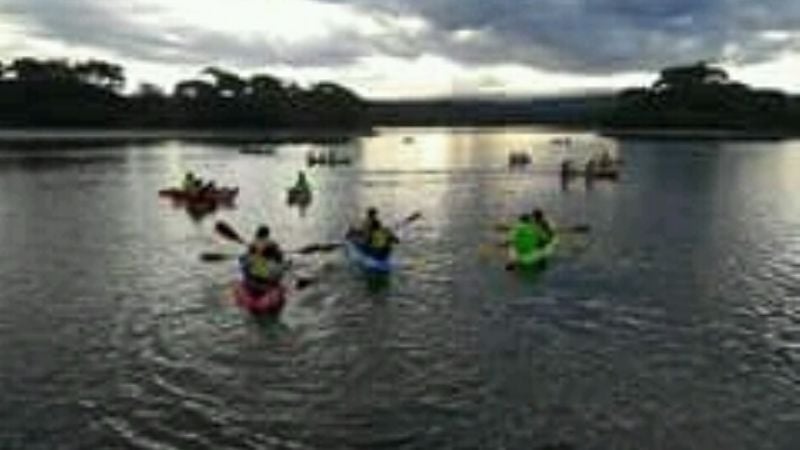 Práctica de canotaje