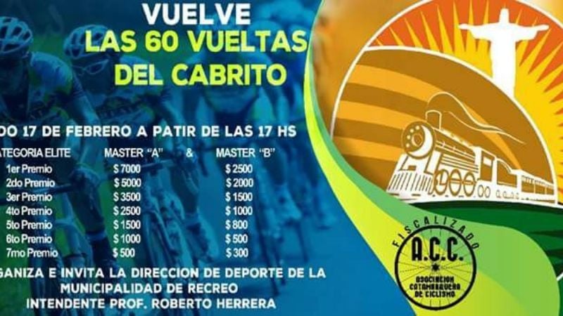 Vuelven las "60 vueltas del Cabrito"