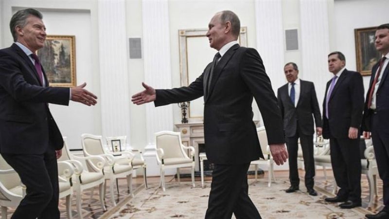 Macri agradeció a Putin la ayuda en la búsqueda el ARA San Juan