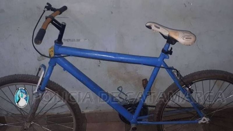 Recuperan una bicicleta