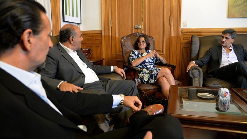 Lucía se reunió con Manzur en Tucumán