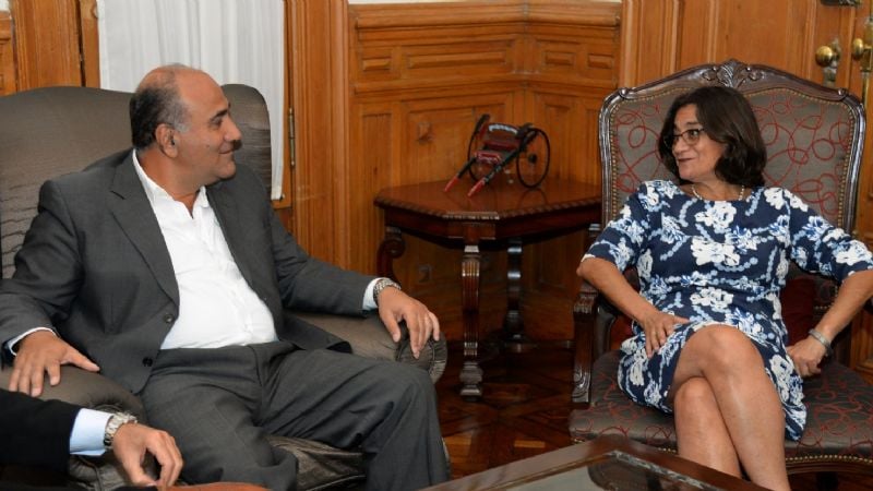 Lucía se reunió con Manzur en Tucumán