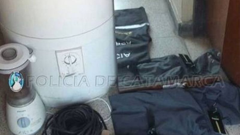 En un allanamiento recuperan elementos robados el año pasado