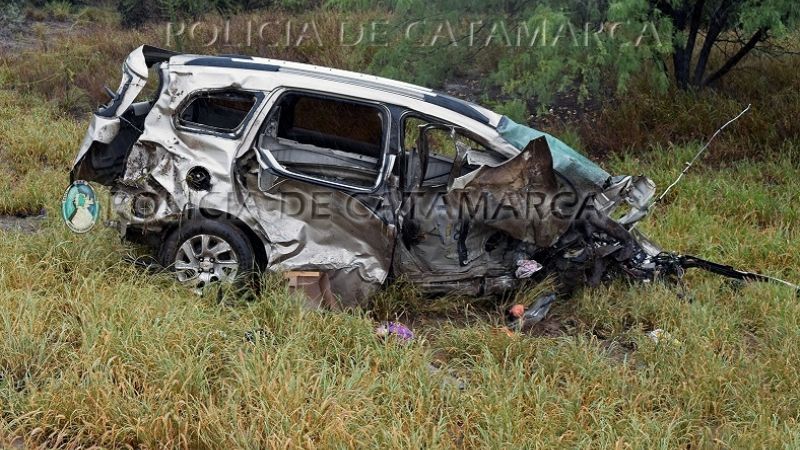 Impresionantes fotos del choque frontal en la Ruta Nacional N°38
