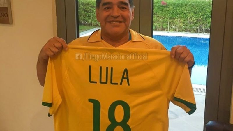 Evo, Cristina Kirchner y Maradona apoyaron a Lula