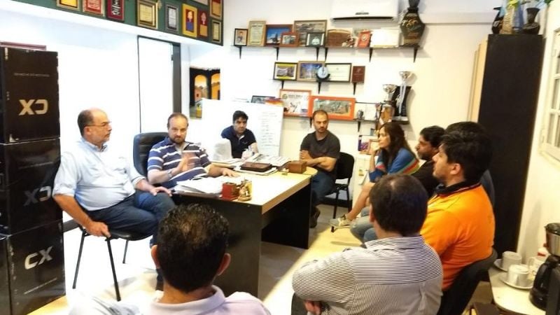 Reunión para regular los vuelos de parapente