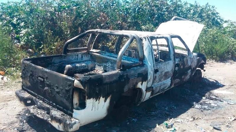 Se incendió una camioneta