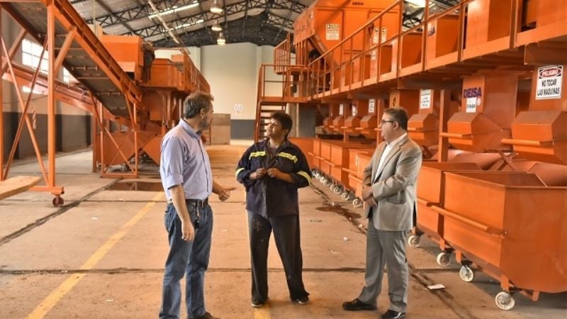 El ministro Bergman llega a la provincia para inaugurar la planta de tratamiento
