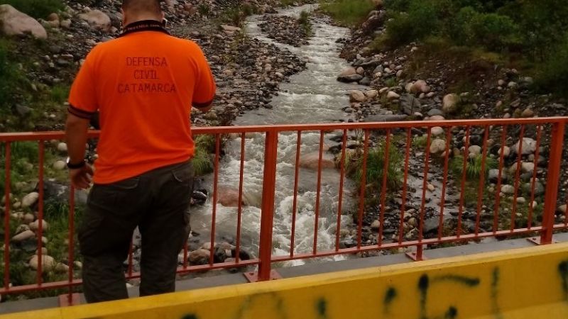 Defensa Civil sigue monitoreando los ríos de toda la provincia