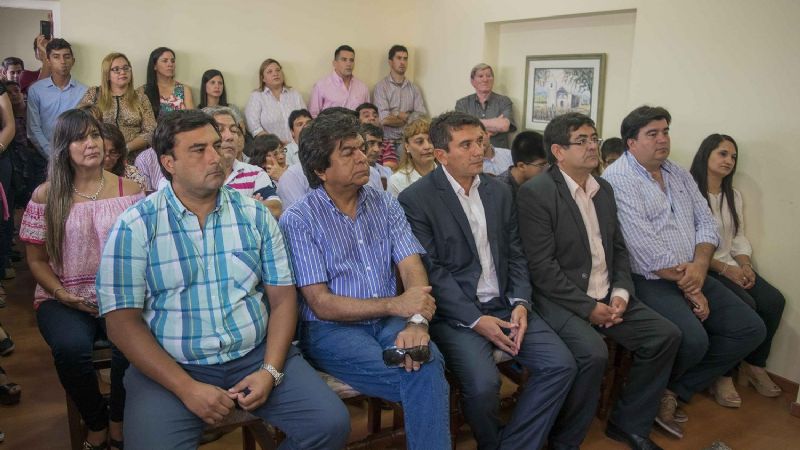 Ferreyra tomó juramento a nuevos miembros de su gabinete