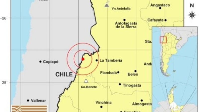 Dos temblores en las últimas horas