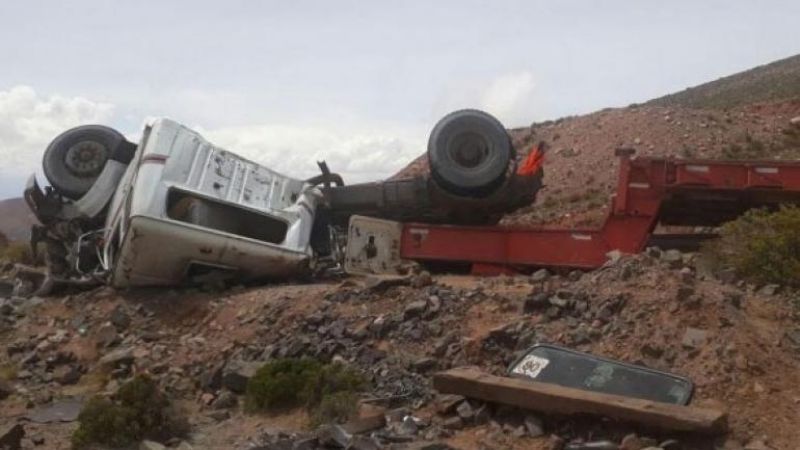 Volcó un camión con un telescopio valuado en ocho millones de dólares