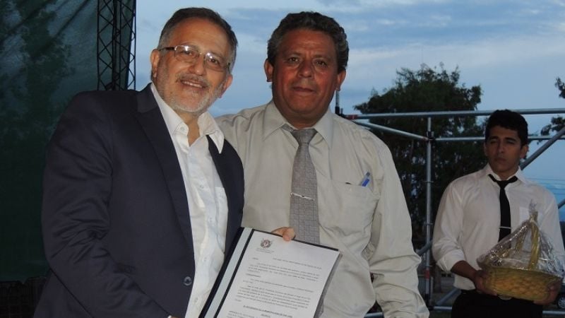 Solá Jais recorrió Santa María y fue declarado Huésped de Honor en San José